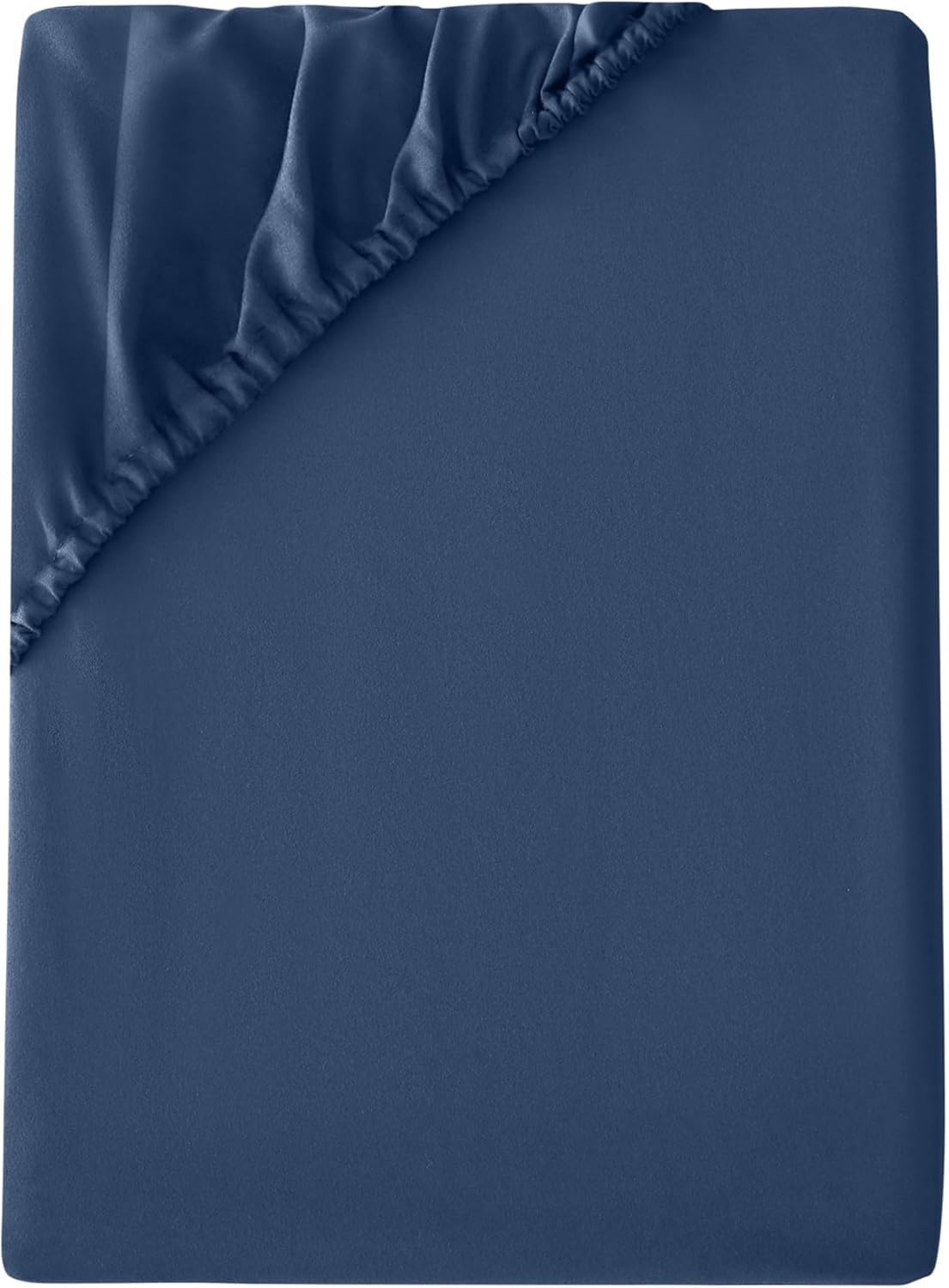 Percale Cotton Deep Fitted Sheet - Extra Deep 32cm Pocket Design