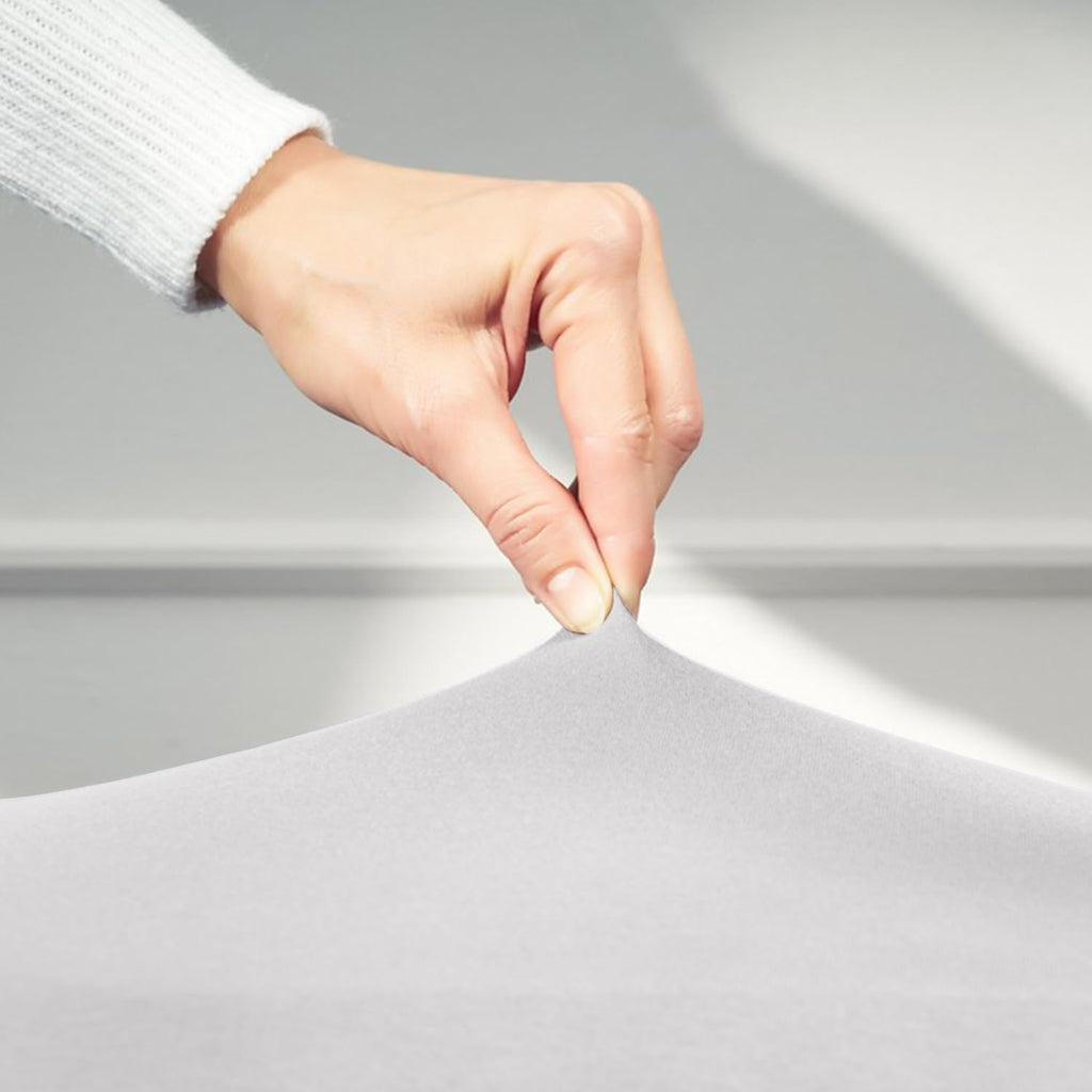 Percale Cotton Deep Fitted Sheet - Extra Deep 32cm Pocket Design