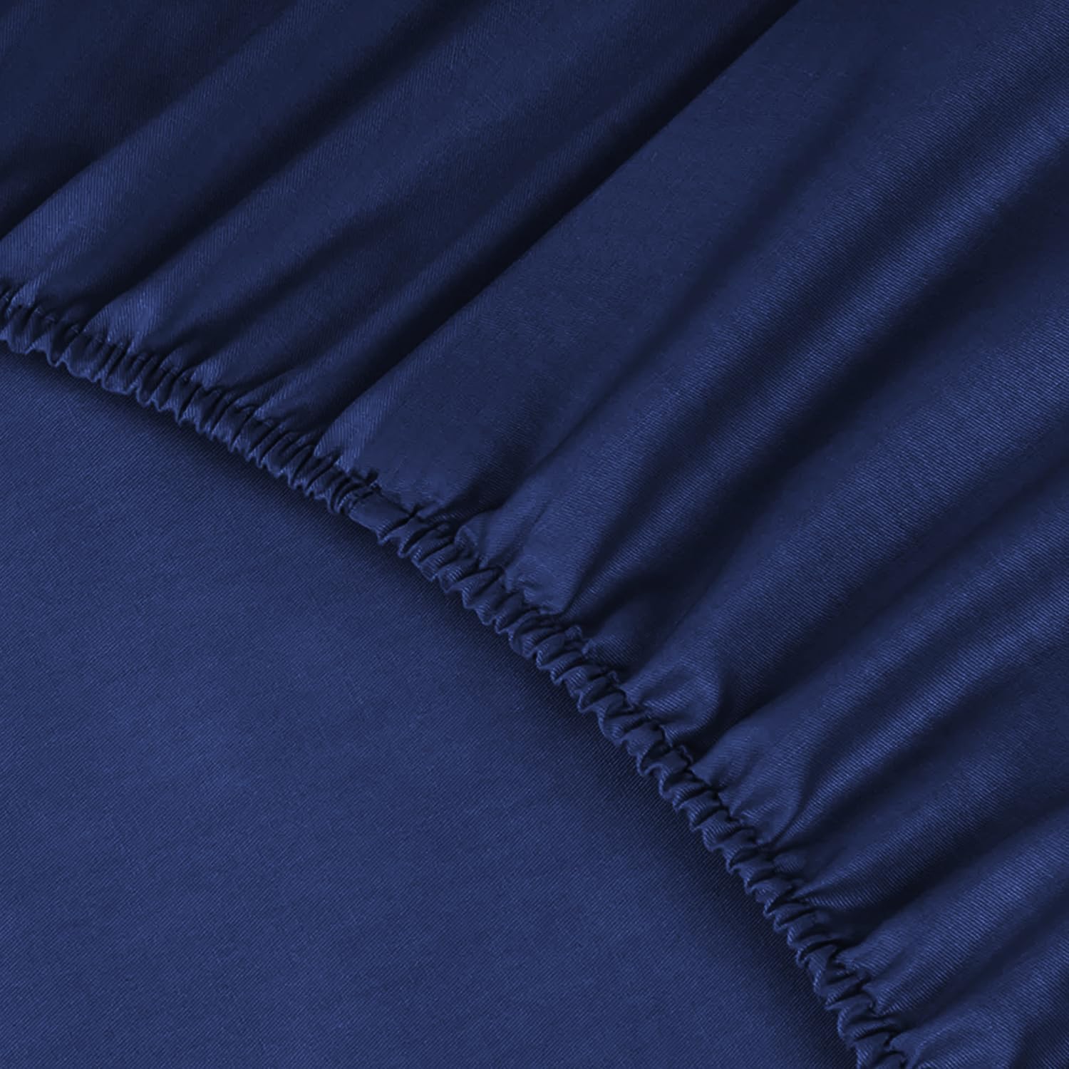 Percale Cotton Deep Fitted Sheet - Extra Deep 32cm Pocket Design