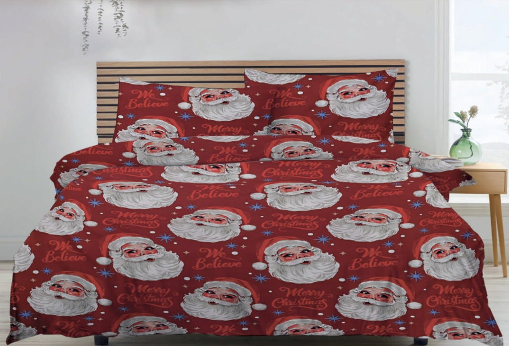 Santa We Believe Duvet Set