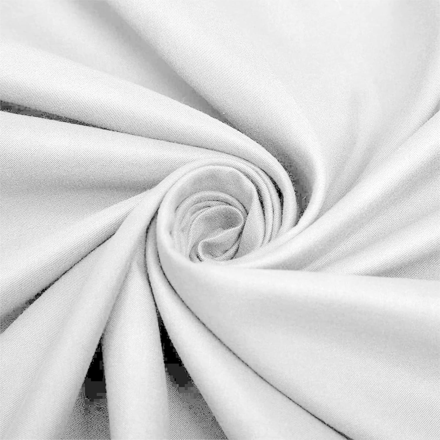 Percale Cotton Deep Fitted Sheet - Extra Deep 32cm Pocket Design