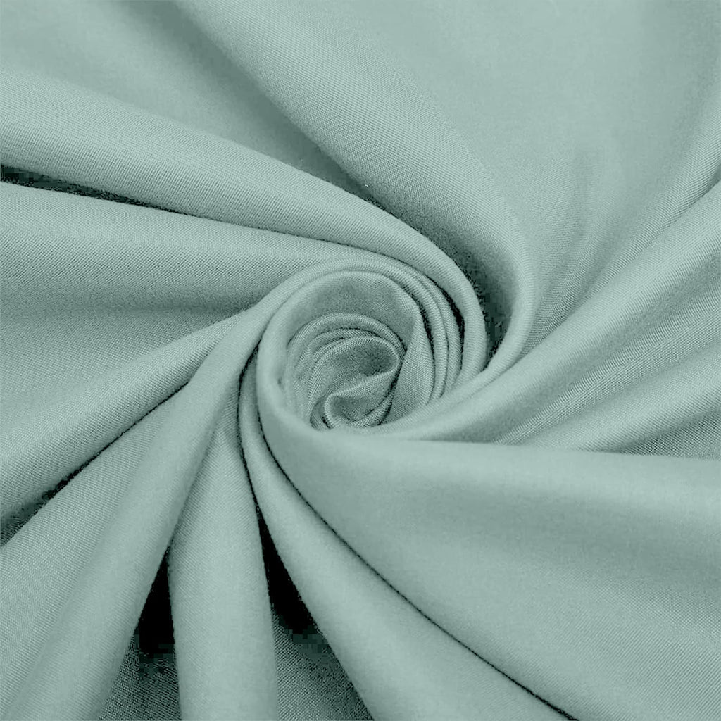 Percale Cotton Deep Fitted Sheet - Extra Deep 32cm Pocket Design